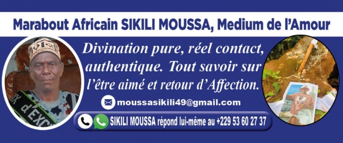 MEDIUM VOYANT RECOMMANDER, SIKILI MOUSSA PAIEMENT SELON RESULTATS.