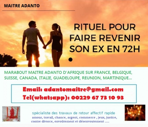 MEDIUM VOYANT-RETOUR D'AFFECTION EN QUELQUES JOURS