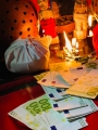 Portefeuille ou valise magique multiplicateur d'argent